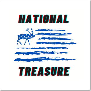 National treasure deer Posters and Art